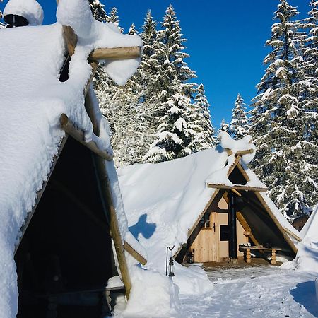 Altipik - Lodges Insolites Mont-Saxonnex 외부 사진
