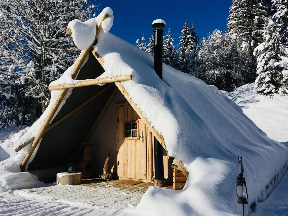 Altipik - Lodges Insolites Mont-Saxonnex 외부 사진