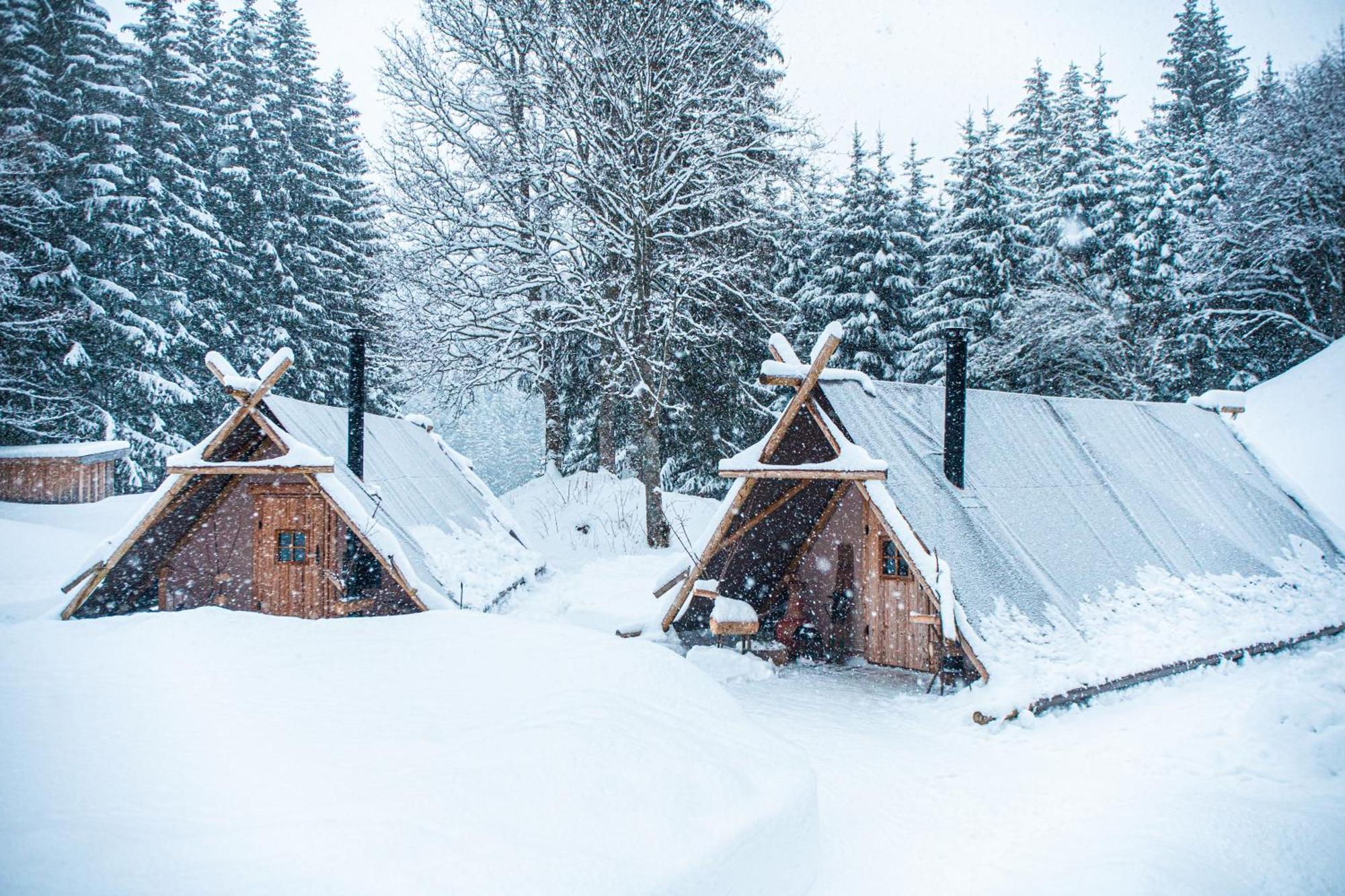 Altipik - Lodges Insolites Mont-Saxonnex 외부 사진