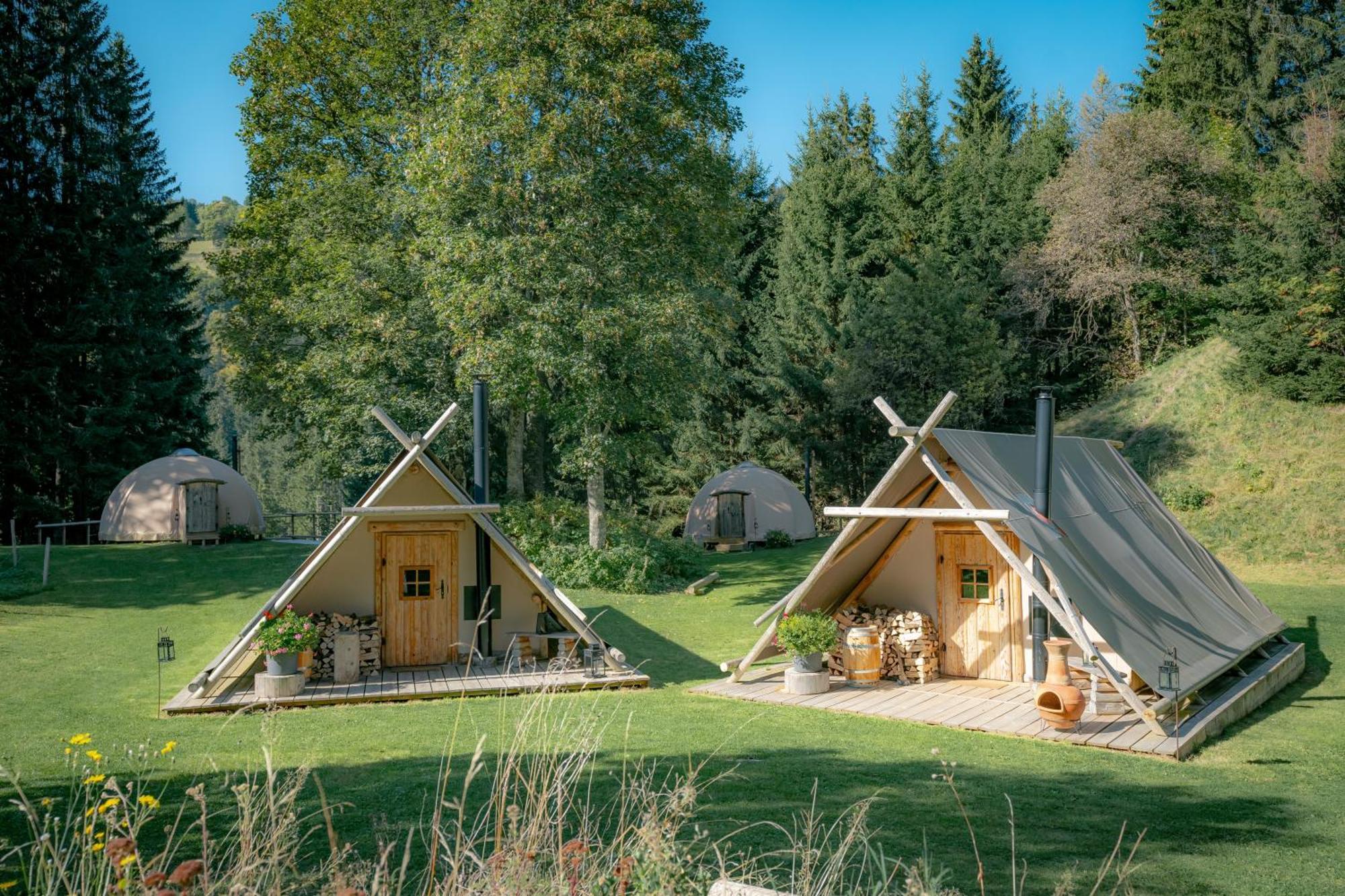 Altipik - Lodges Insolites Mont-Saxonnex 외부 사진